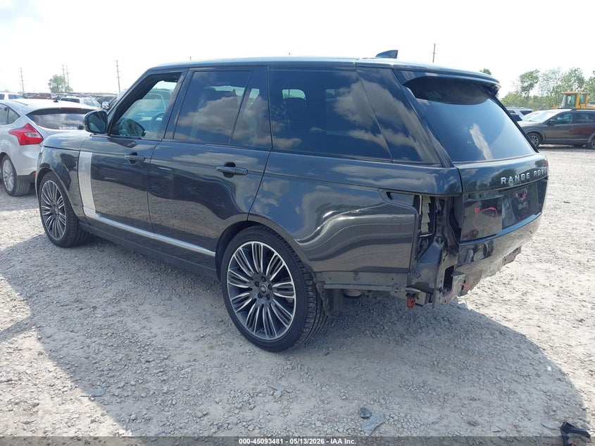 2021 Land rover RANGE ROVER VIN SALGS2RUXMA422604 IAAI salvage auction — REAR END, Salvage (Ohio), sold $27,650 on 2026-07-08 (photo 3)