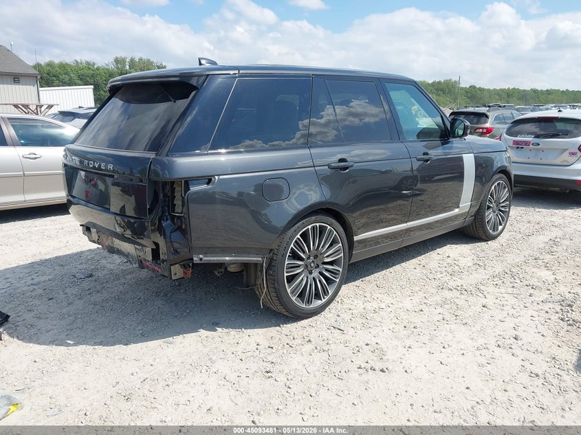 2021 Land rover RANGE ROVER VIN SALGS2RUXMA422604 IAAI salvage auction — REAR END, Salvage (Ohio), sold $27,650 on 2026-07-08 (photo 4)