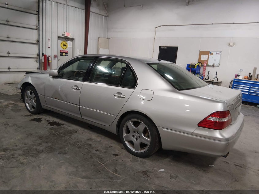 2005 Lexus Ls VIN JTHBN36F155009211 IAAI salvage auction — FRONT END, Salvage (Iowa), sold $525 on 2026-07-07 (photo 3)