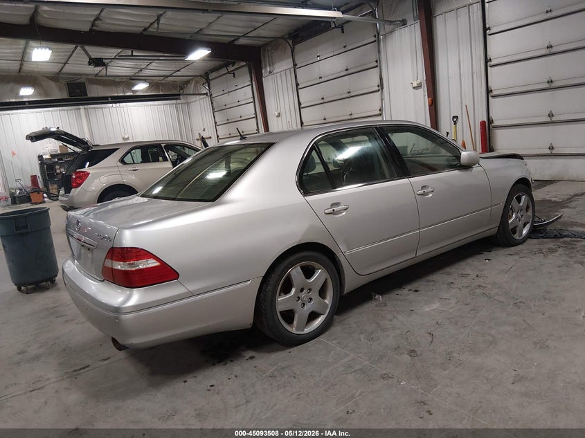 2005 Lexus Ls VIN JTHBN36F155009211 IAAI salvage auction — FRONT END, Salvage (Iowa), sold $525 on 2026-07-07 (photo 4)
