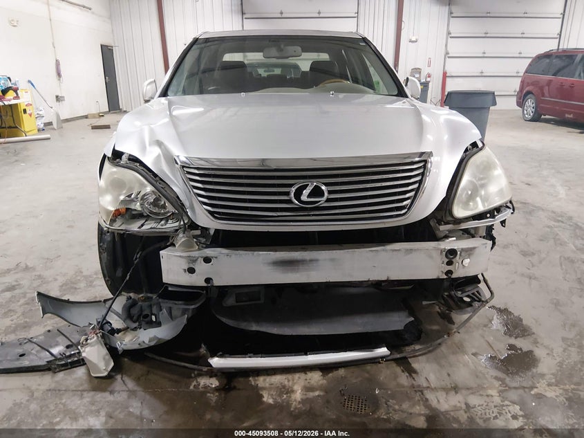 2005 Lexus Ls VIN JTHBN36F155009211 IAAI salvage auction — FRONT END, Salvage (Iowa), sold $525 on 2026-07-07 (photo 6)