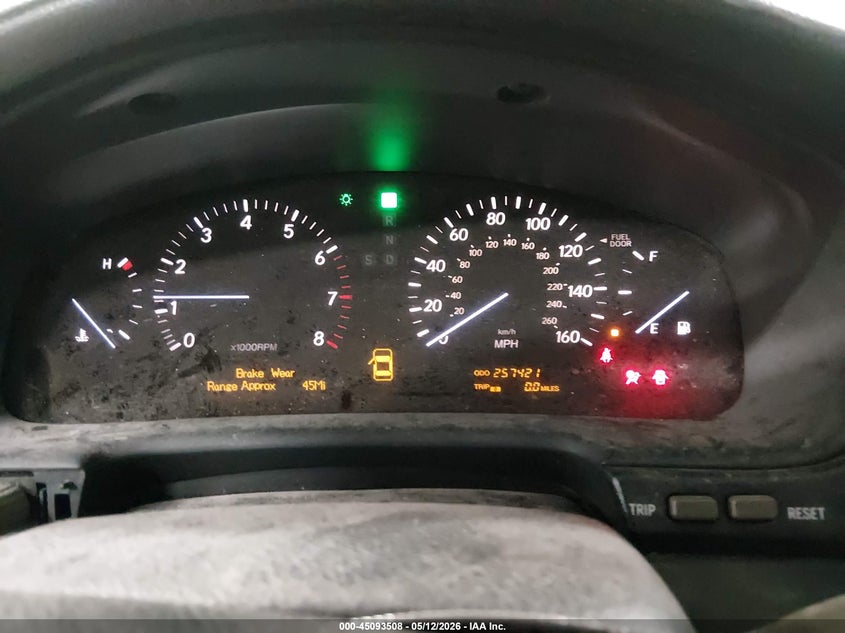 2005 Lexus Ls VIN JTHBN36F155009211 IAAI salvage auction — FRONT END, Salvage (Iowa), sold $525 on 2026-07-07 (photo 7)