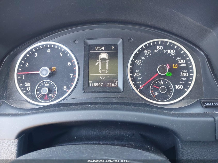 2016 Volkswagen Tiguan VIN WVGBV7AX7GW509309 IAAI salvage auction — HAIL, Salvage (Iowa), sold $1,050 on 2026-07-13 (photo 7)