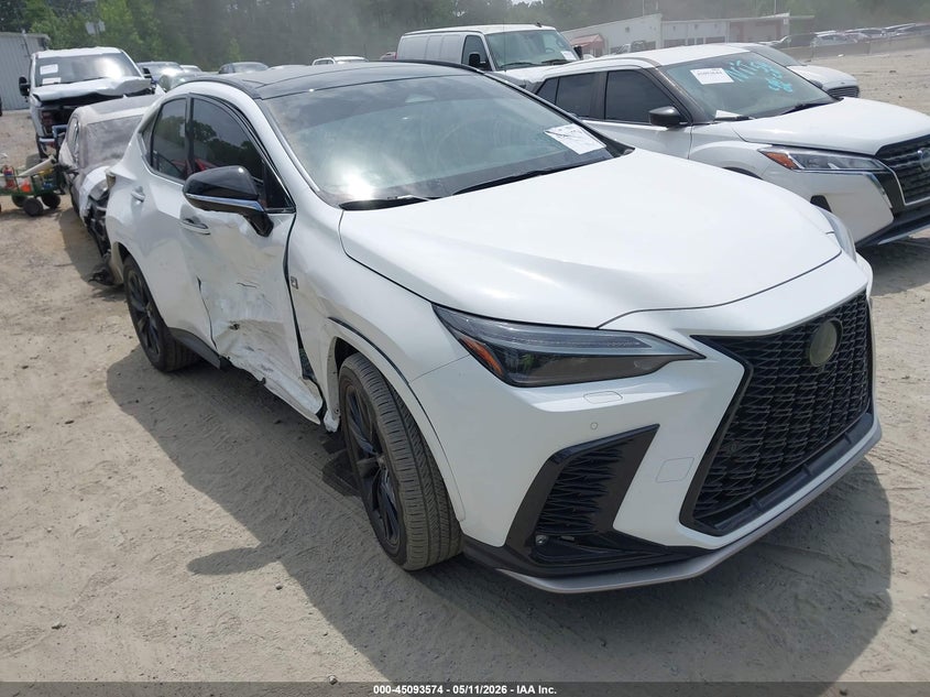 2024 Lexus Nx VIN 2T2KGCEZ4RC042330 IAAI salvage auction — SIDE, Salvage (Georgia), sold $9,900 on 2026-07-28 (photo 1)