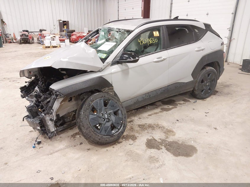 2026 Hyundai Kona VIN KM8HFCAB9TU380516 IAAI salvage auction — ROLLOVER, Mv-907A (New York), sold $550 on 2026-07-14 (photo 2)
