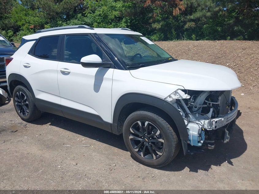 2022 Chevrolet Trailblazer VIN KL79MRSL5NB138293 IAAI salvage auction — FRONT END, Salvage (Indiana), sold $7,100 on 2026-07-10 (photo 1)