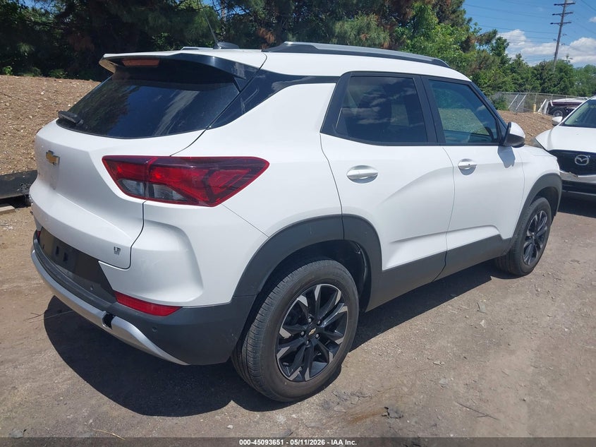 2022 Chevrolet Trailblazer VIN KL79MRSL5NB138293 IAAI salvage auction — FRONT END, Salvage (Indiana), sold $7,100 on 2026-07-10 (photo 4)