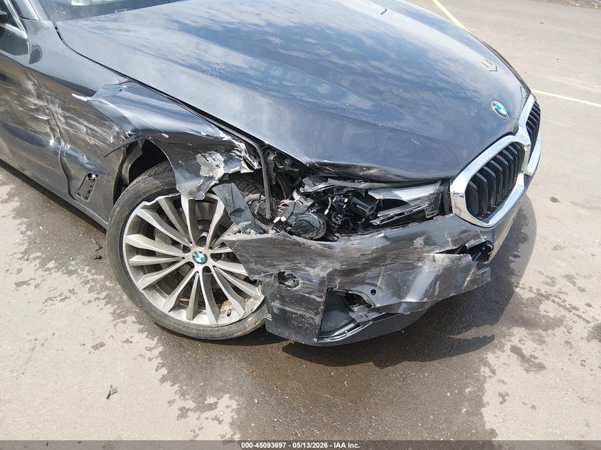 2022 BMW 5er VIN WBA13BJ07NWX59347 IAAI salvage auction — RIGHT FRONT, Salvage (Massachusetts), sold $11,275 on 2026-07-09 (photo 6)
