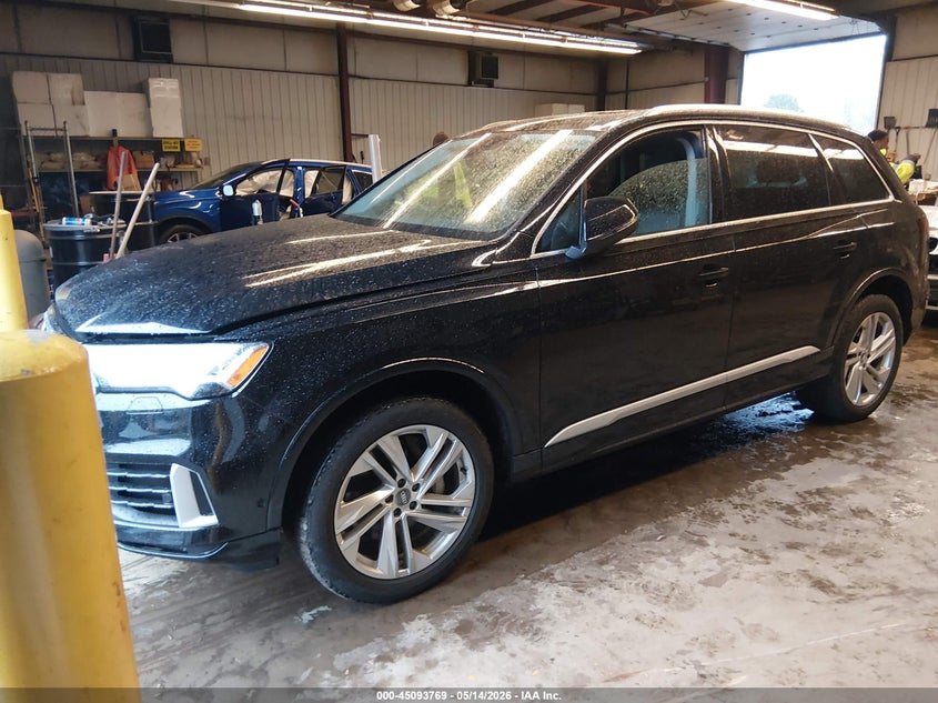 2021 Audi Q7 VIN WA1LXAF73MD010534 IAAI salvage auction — RIGHT FRONT, Salvage (Idaho), sold $12,600 on 2026-07-30 (photo 2)