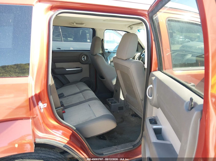2007 Dodge Nitro VIN 1D8GU58K37W613647 IAAI salvage auction — RIGHT REAR, Salvage (West Virginia), sold $225 on 2026-07-09 (photo 8)
