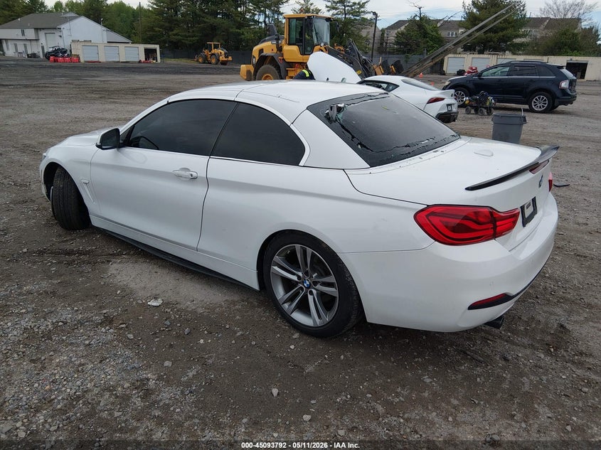 2018 BMW 4er VIN WBA4Z1C54JEC60605 IAAI salvage auction — FRONT & REAR, Salvage (New Jersey), sold $5,700 on 2026-07-21 (photo 3)