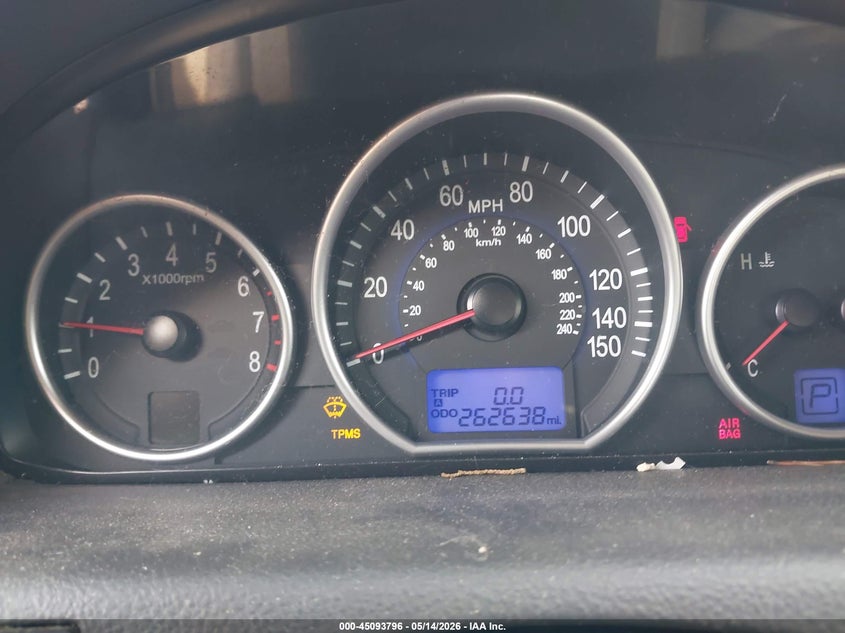 2008 Hyundai Veracruz VIN KM8NU13C98U065242 IAAI salvage auction — FRONT END, Clear (Virginia), sold $450 on 2026-07-16 (photo 7)