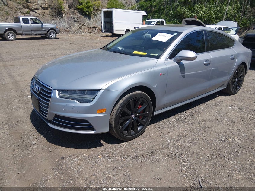 2016 Audi A7 VIN WAUWGAFC6GN008319 IAAI salvage auction — REAR END, Clear (Massachusetts), sold $3,550 on 2026-07-07 (photo 2)
