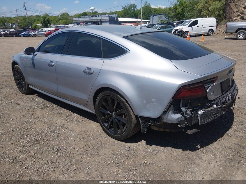 2016 Audi A7 VIN WAUWGAFC6GN008319 IAAI salvage auction — REAR END, Clear (Massachusetts), sold $3,550 on 2026-07-07 (photo 3)