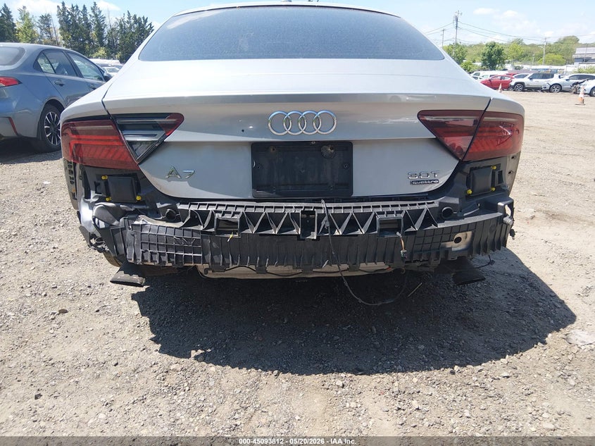 2016 Audi A7 VIN WAUWGAFC6GN008319 IAAI salvage auction — REAR END, Clear (Massachusetts), sold $3,550 on 2026-07-07 (photo 6)