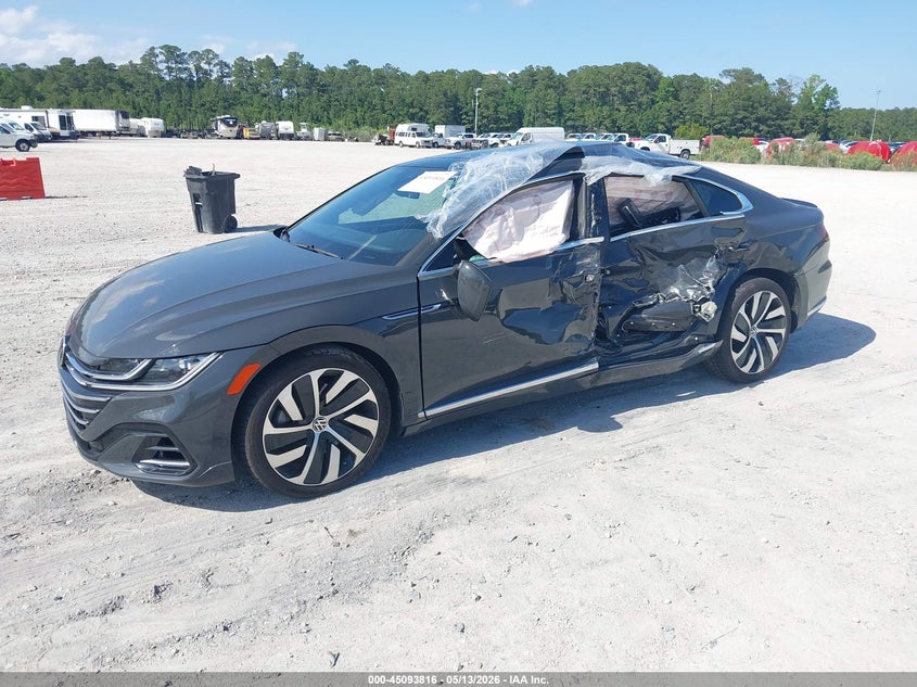 2021 Volkswagen Arteon VIN WVWSR7AN6ME008307 IAAI salvage auction — LEFT SIDE, Salvage (Idaho), sold $7,225 on 2026-07-14 (photo 2)