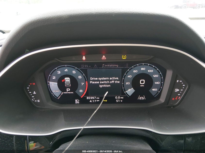 2020 Audi Q3 VIN WA1BECF38L1106931 IAAI salvage auction — FRONT END, Salvage (West Virginia), sold $4,300 on 2026-07-30 (photo 7)