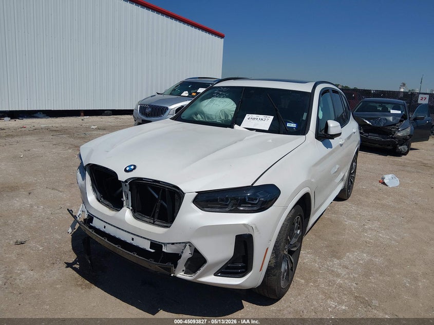 2023 BMW X3 VIN 5UX53DP08P9P05630 IAAI salvage auction — FRONT END, Salvage (Texas), sold $4,550 on 2026-07-28 (photo 2)