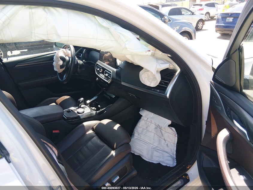 2023 BMW X3 VIN 5UX53DP08P9P05630 IAAI salvage auction — FRONT END, Salvage (Texas), sold $4,550 on 2026-07-28 (photo 5)
