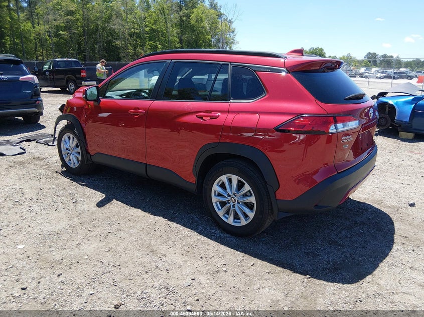2023 Toyota Corolla cross VIN 7MUCAAAG6PV068523 IAAI salvage auction — FRONT & REAR, Salvage (South Carolina), sold $4,750 on 2026-07-29 (photo 3)