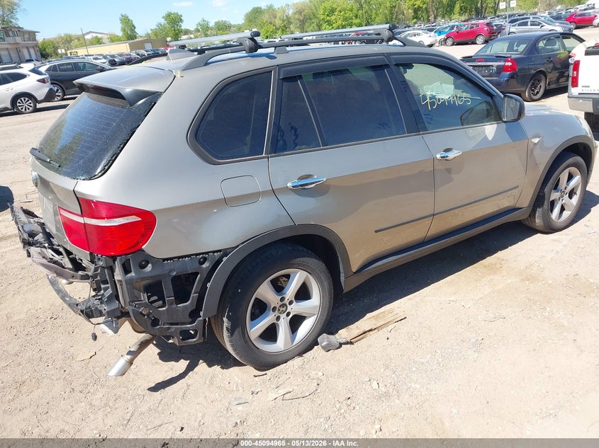 2008 BMW X5 VIN 5UXFE43548L035546 IAAI salvage auction — REAR END, Prior Salvage (Minnesota), sold $700 on 2026-07-15 (photo 4)