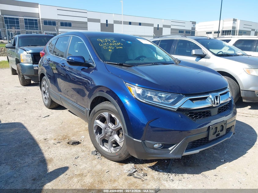 2019 Honda Cr-v VIN 7FARW1H58KE004916 IAAI salvage auction — LEFT SIDE, Salvage (Texas), sold $5,050 on 2026-07-07 (photo 1)