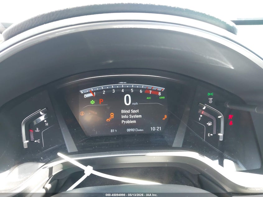 2019 Honda Cr-v VIN 7FARW1H58KE004916 IAAI salvage auction — LEFT SIDE, Salvage (Texas), sold $5,050 on 2026-07-07 (photo 7)