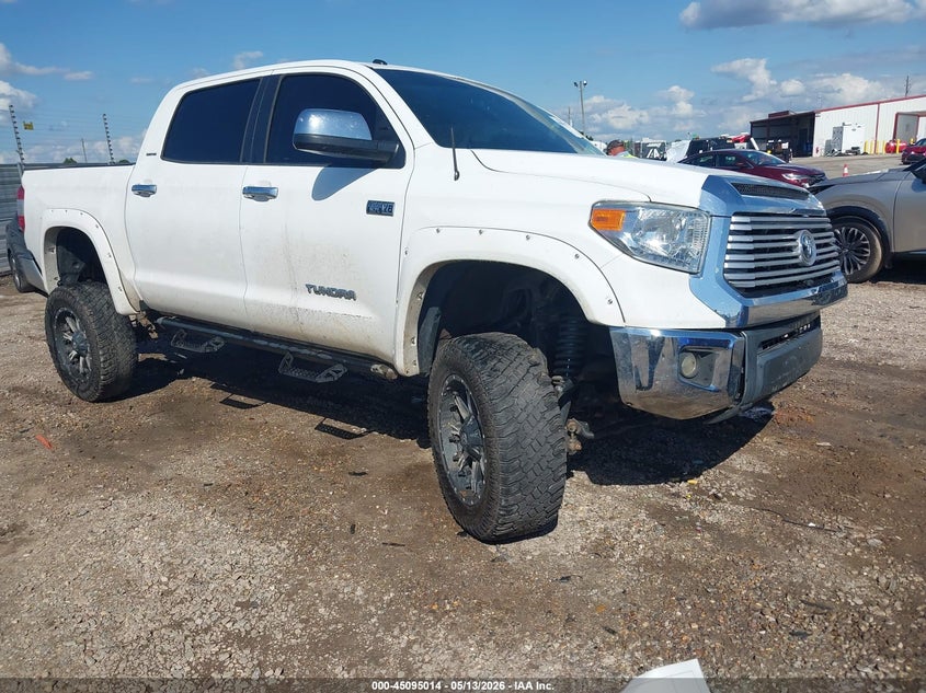 2014 Toyota Tundra VIN 5TFHW5F10EX387159 IAAI salvage auction — LEFT FRONT, Salvage (Alabama), sold $8,200 on 2026-07-28 (photo 1)