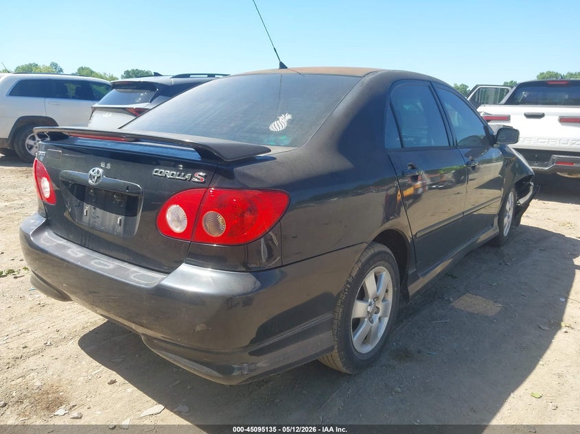 2007 Toyota Corolla VIN 2T1BR32EX7C798287 IAAI salvage auction — FRONT END, Clear (Tennessee), sold $725 on 2026-07-25 (photo 4)
