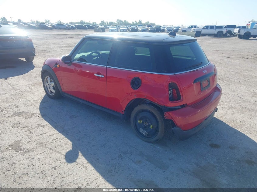 2011 Mini Cooper VIN WMWSU3C56BT251044 IAAI salvage auction — REAR END, Original (Texas), sold $1,650 on 2026-07-08 (photo 6)