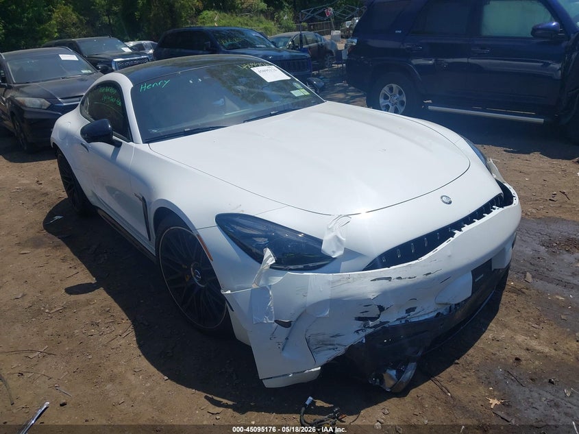 2026 Mercedes-benz AMG GT VIN W1KRJ8AB8TF009992 IAAI salvage auction — REAR END, Mv-907A (New York), sold $87,000 on 2026-07-06 (photo 1)