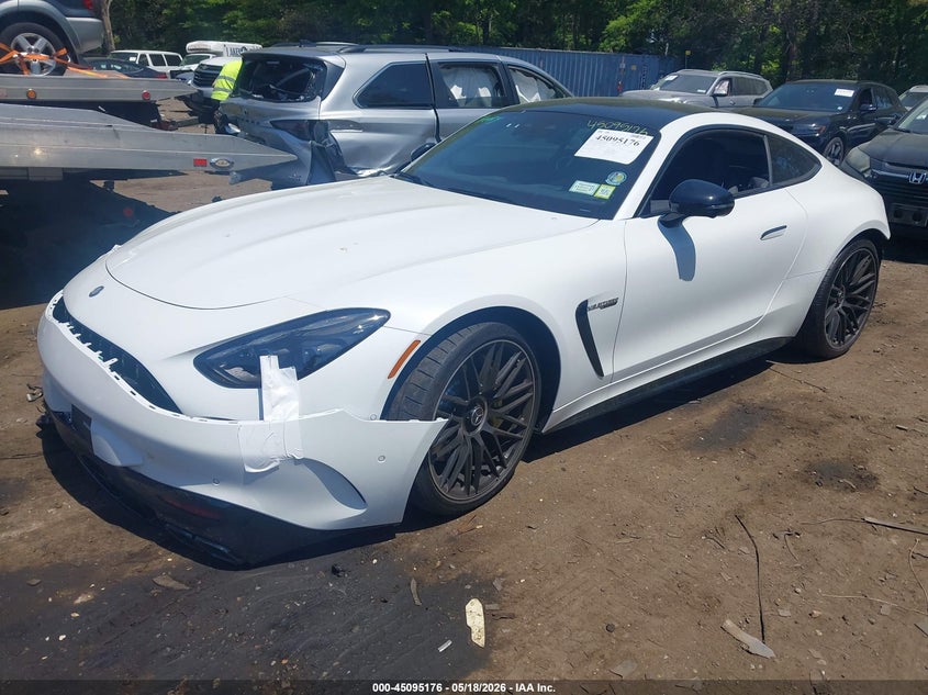 2026 Mercedes-benz AMG GT VIN W1KRJ8AB8TF009992 IAAI salvage auction — REAR END, Mv-907A (New York), sold $87,000 on 2026-07-06 (photo 2)