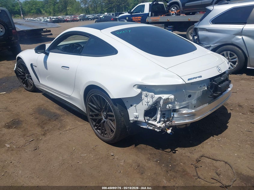 2026 Mercedes-benz AMG GT VIN W1KRJ8AB8TF009992 IAAI salvage auction — REAR END, Mv-907A (New York), sold $87,000 on 2026-07-06 (photo 3)