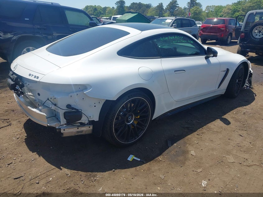 2026 Mercedes-benz AMG GT VIN W1KRJ8AB8TF009992 IAAI salvage auction — REAR END, Mv-907A (New York), sold $87,000 on 2026-07-06 (photo 4)