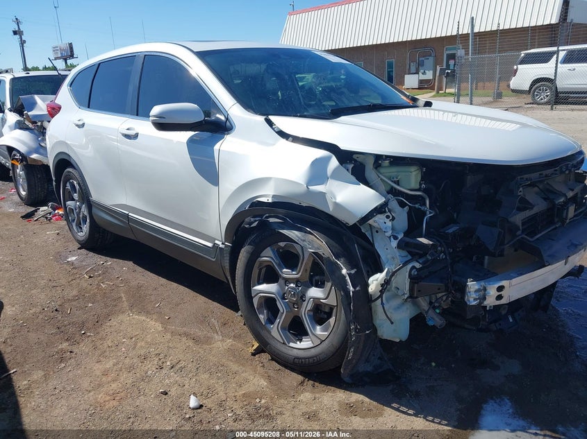 2019 Honda Cr-v VIN 7FARW1H81KE025018 IAAI salvage auction — FRONT END, Rebuilt (Oklahoma), sold $6,100 on 2026-07-15 (photo 1)
