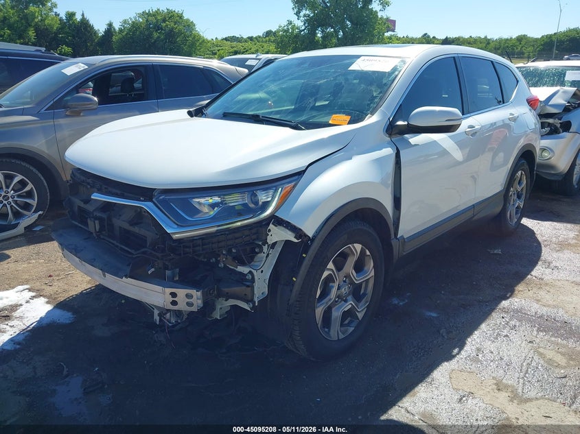 2019 Honda Cr-v VIN 7FARW1H81KE025018 IAAI salvage auction — FRONT END, Rebuilt (Oklahoma), sold $6,100 on 2026-07-15 (photo 2)