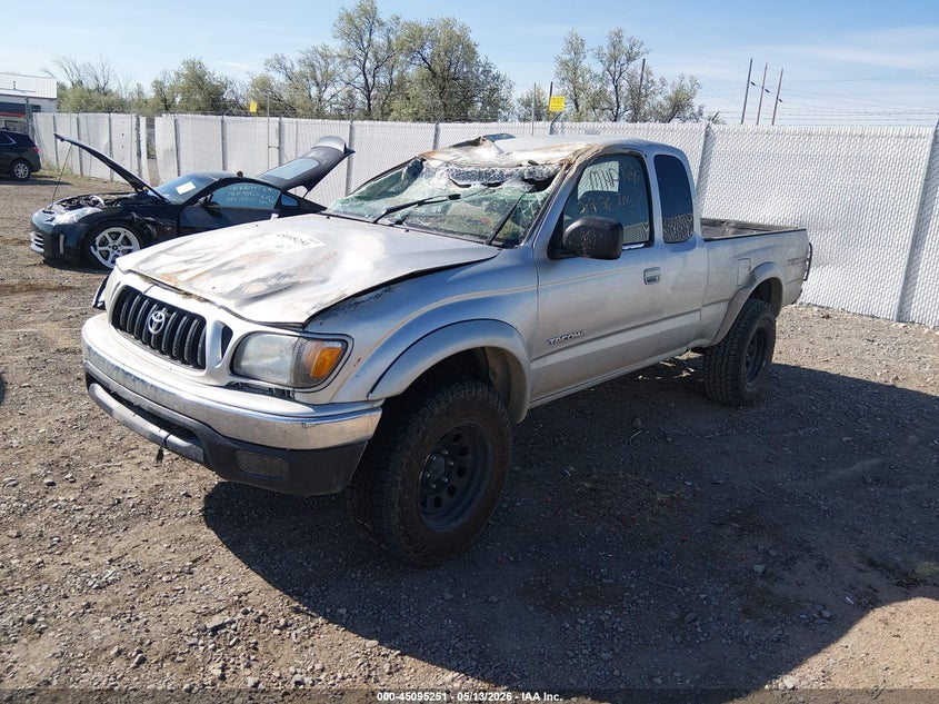 2004 Toyota Tacoma VIN 5TEWN72N94Z383682 IAAI salvage auction — ROLLOVER, Clear (Montana), sold $2,250 on 2026-07-12 (photo 2)