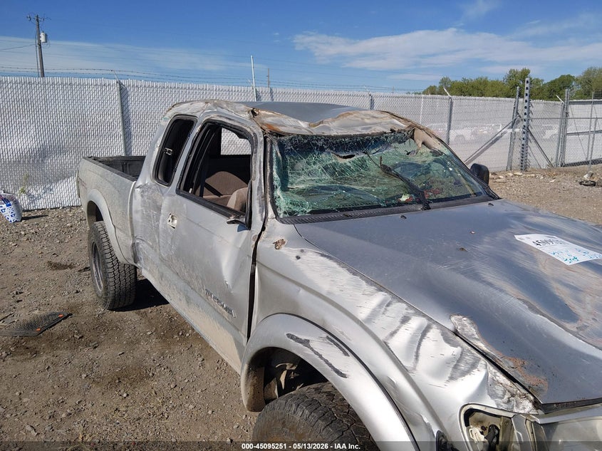 2004 Toyota Tacoma VIN 5TEWN72N94Z383682 IAAI salvage auction — ROLLOVER, Clear (Montana), sold $2,250 on 2026-07-12 (photo 6)