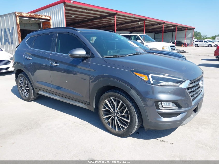 2021 Hyundai Tucson VIN KM8J33ALXMU339896 IAAI salvage auction — REAR END, Salvage Title, sold $7,450 on 2026-07-30 (photo 1)