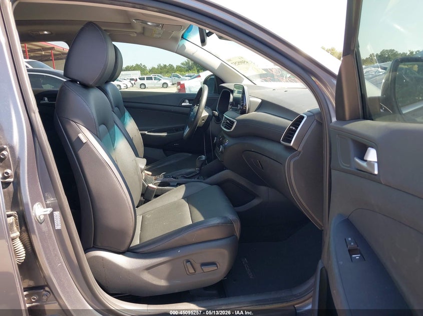 2021 Hyundai Tucson VIN KM8J33ALXMU339896 IAAI salvage auction — REAR END, Salvage Title, sold $7,450 on 2026-07-30 (photo 5)
