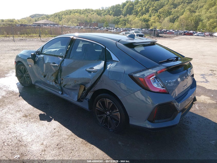 2019 Honda Civic VIN SHHFK7H6XKU413097 IAAI salvage auction — LEFT SIDE, Salvage (West Virginia), sold $6,950 on 2026-07-09 (photo 3)