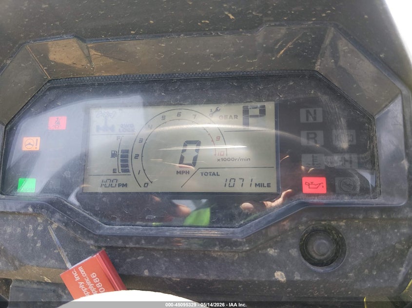 2023 Honda Sxs1000 VIN 1HFVE05M7P4400861 IAAI salvage auction — FRONT END, Salvage (Utah), sold $6,775 on 2026-07-07 (photo 7)