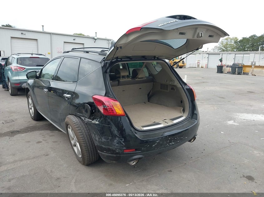 2010 Nissan Murano VIN JN8AZ1MW0AW126103 IAAI salvage auction — REAR END, Mv-907A (New York), sold $900 on 2026-07-07 (photo 3)