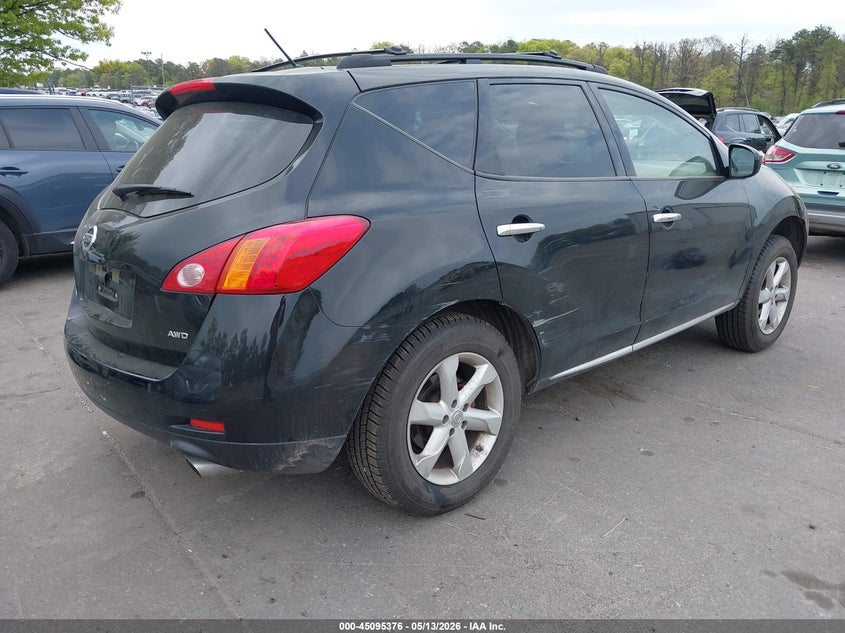 2010 Nissan Murano VIN JN8AZ1MW0AW126103 IAAI salvage auction — REAR END, Mv-907A (New York), sold $900 on 2026-07-07 (photo 4)