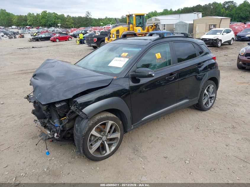 2021 Hyundai Kona VIN KM8K3CA50MU667334 IAAI salvage auction — BIOHAZARD/CHEMICAL, Salvage (Georgia), sold $1,250 on 2026-07-24 (photo 2)