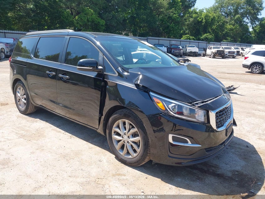 2019 Kia SEDONA VIN KNDMB5C18K6551676 IAAI salvage auction — FRONT END, Original (Texas), sold $2,700 on 2026-07-23 (photo 1)