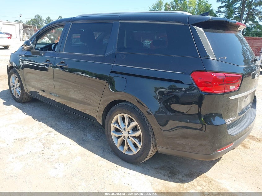 2019 Kia SEDONA VIN KNDMB5C18K6551676 IAAI salvage auction — FRONT END, Original (Texas), sold $2,700 on 2026-07-23 (photo 3)