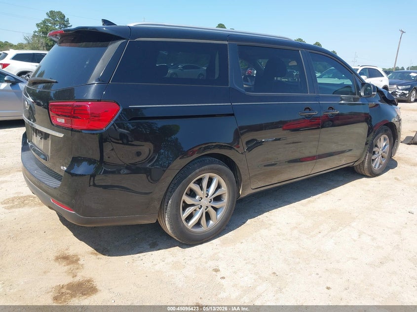 2019 Kia SEDONA VIN KNDMB5C18K6551676 IAAI salvage auction — FRONT END, Original (Texas), sold $2,700 on 2026-07-23 (photo 4)