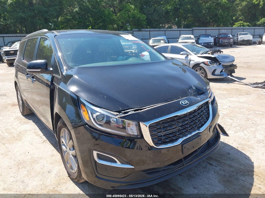 2019 Kia SEDONA VIN KNDMB5C18K6551676 IAAI salvage auction — FRONT END, Original (Texas), sold $2,700 on 2026-07-23 (photo 6)