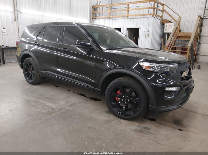 2022 Ford Explorer VIN 1FM5K8GC6NGC06240 IAAI salvage auction — LEFT FRONT, Salvage (Minnesota), sold $13,500 on 2026-07-28 (photo 1)
